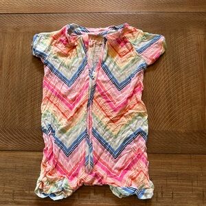 Little Sleepies Multicolor Chevron Shorties